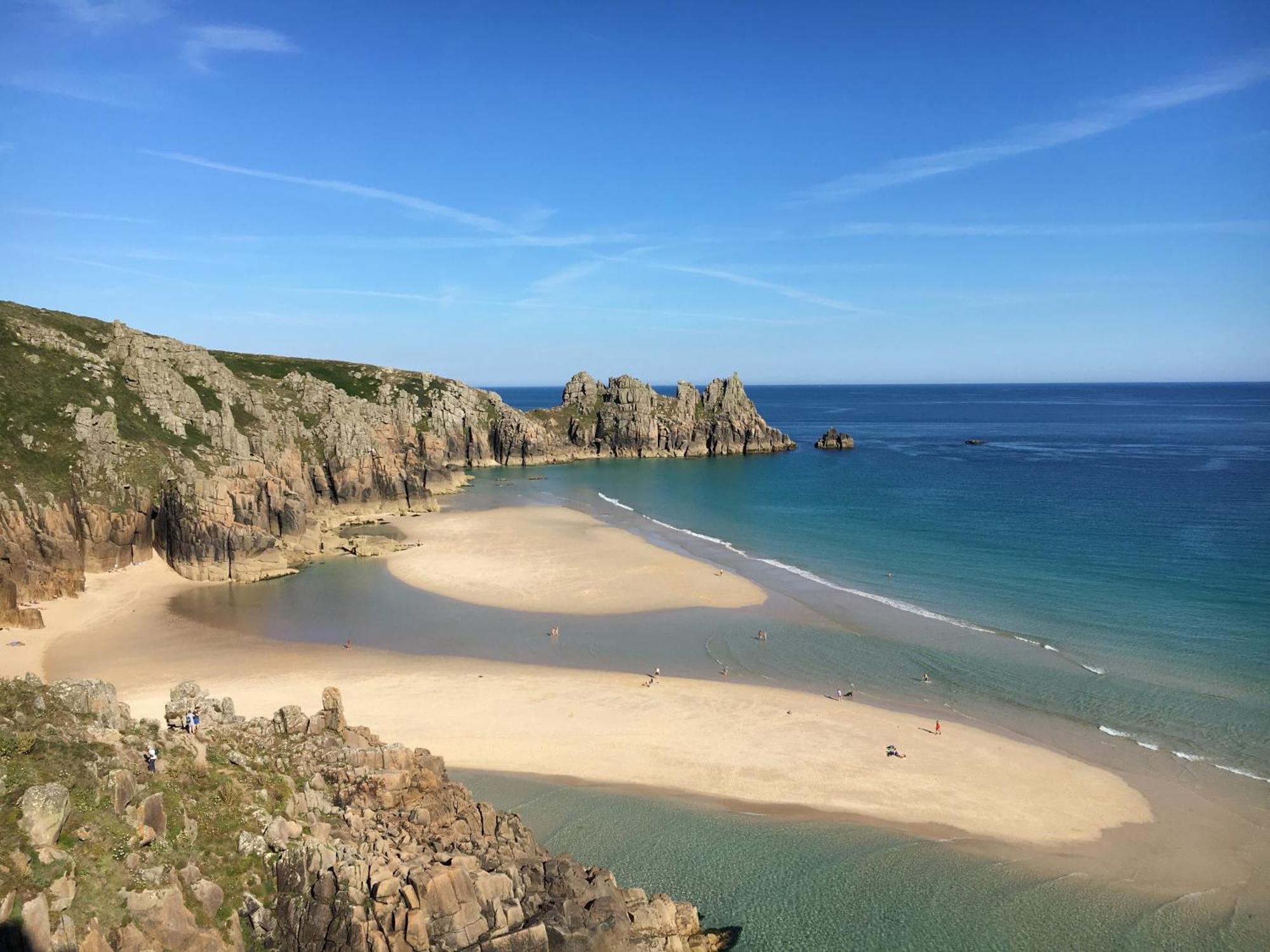 Trengothal Barn Apartment Porthcurno ภายนอก รูปภาพ