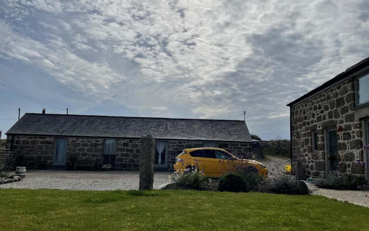 Trengothal Barn Apartment Porthcurno ภายนอก รูปภาพ